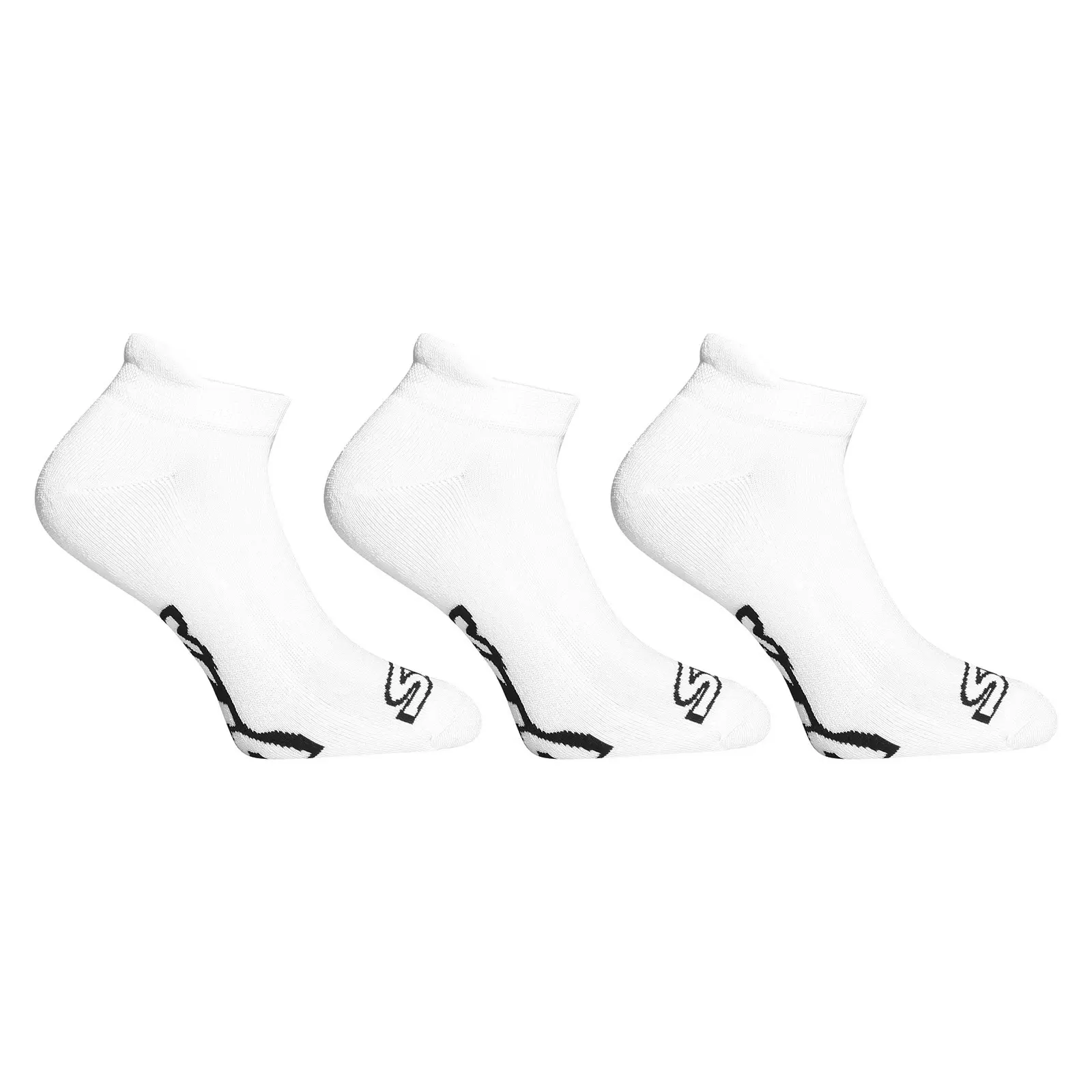 3PACK ponožky Styx nízké bílé (3HN1061)