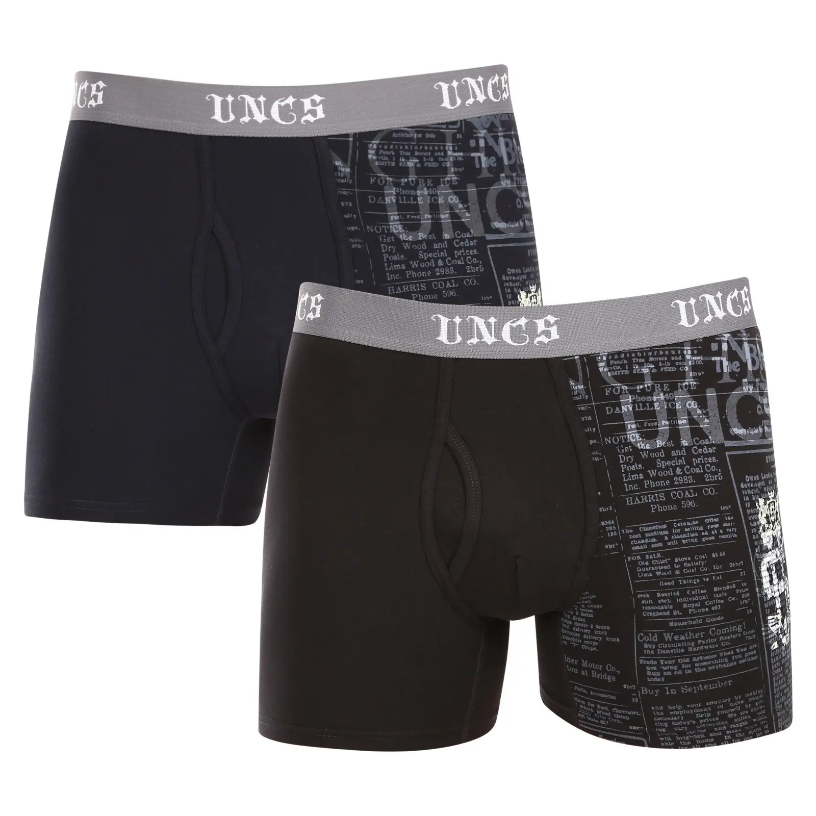 2PACK pánské boxerky UNCS Angelo nadrozměr 5XL, trenky / trenýrky