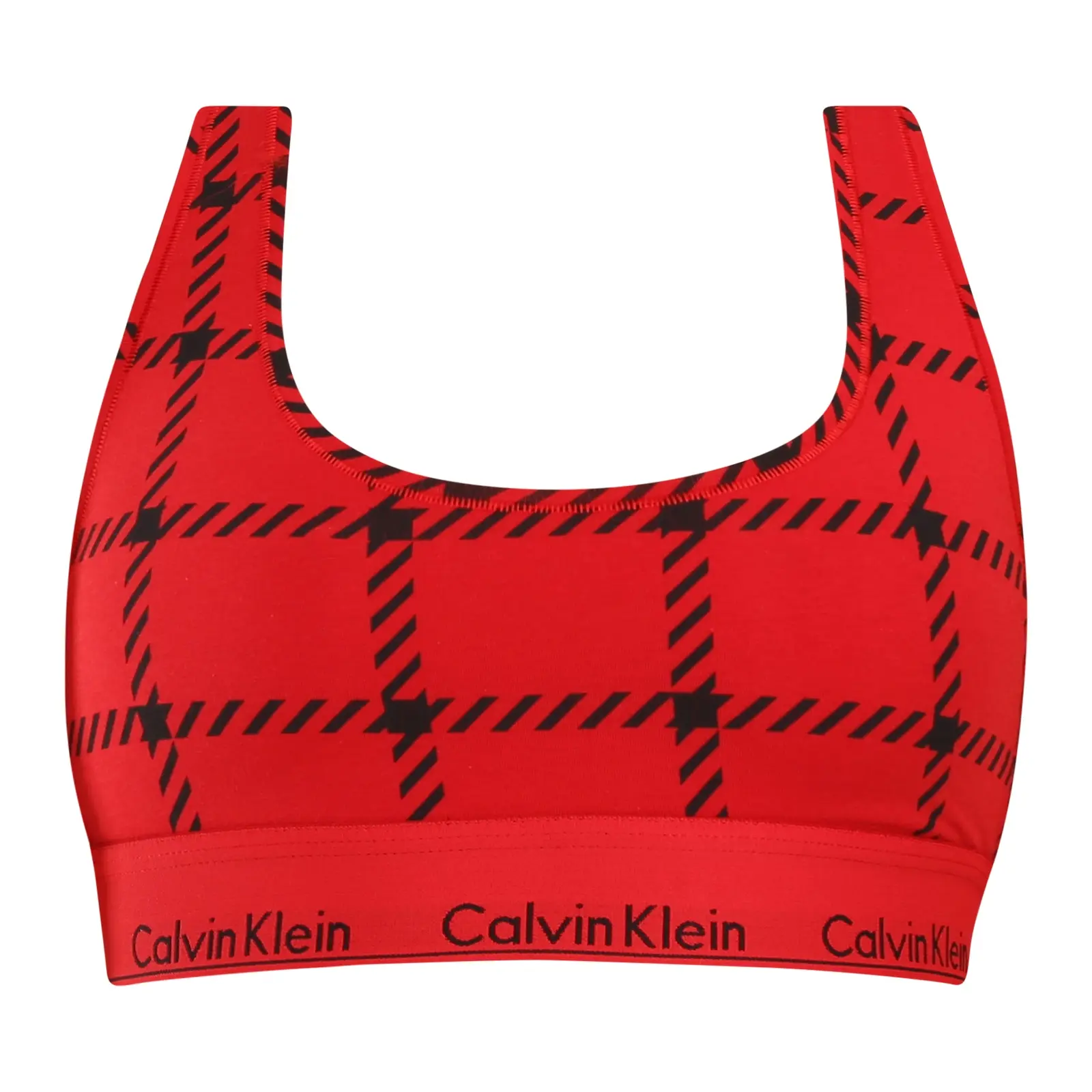 Dámská podprsenka Calvin Klein červená (QF6701E-VGM)