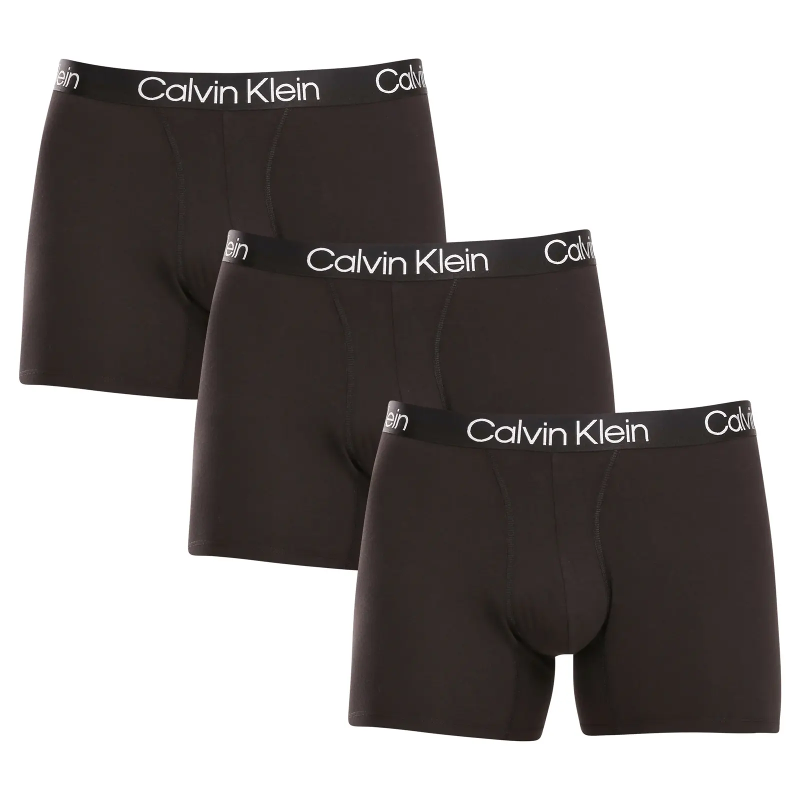 3PACK pánské boxerky Calvin Klein černé (NB2971A-7VI) M, trenky / trenýrky