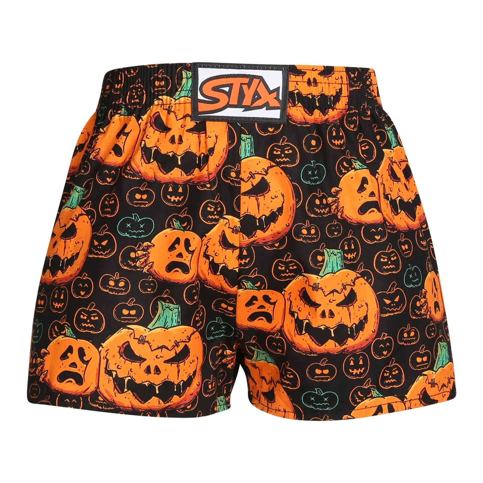 Dětské trenky Styx art klasická guma Halloween dýně (J1755)