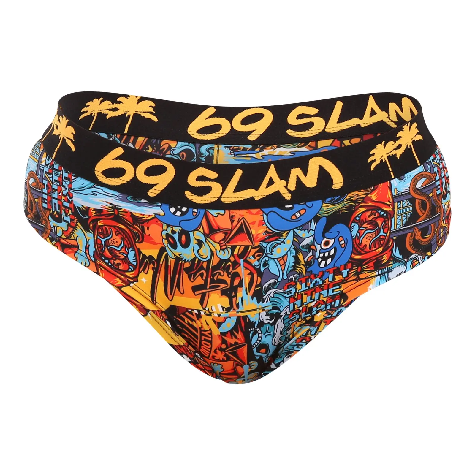 Dámské kalhotky 69SLAM grafitty luna (GYXGFT-PO)