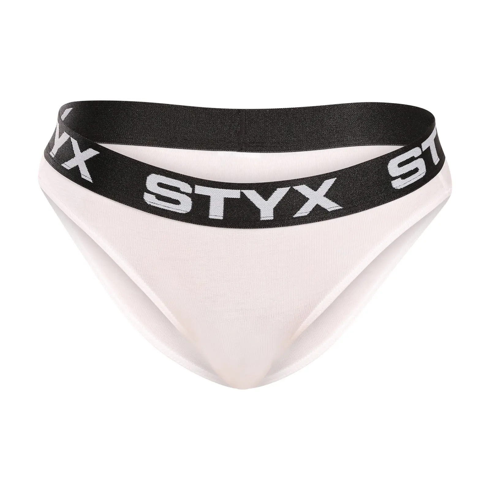 Dámské kalhotky Styx sportovní guma bílé (IK1061)