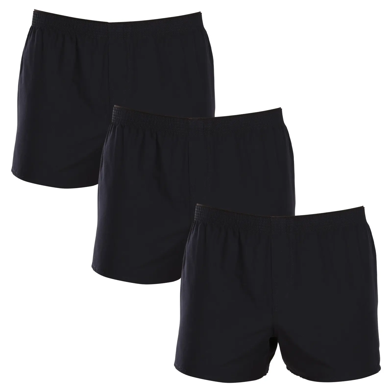 3PACK pánské trenky Nedeto tmavě modré (3NDTT002) M, trenýrky