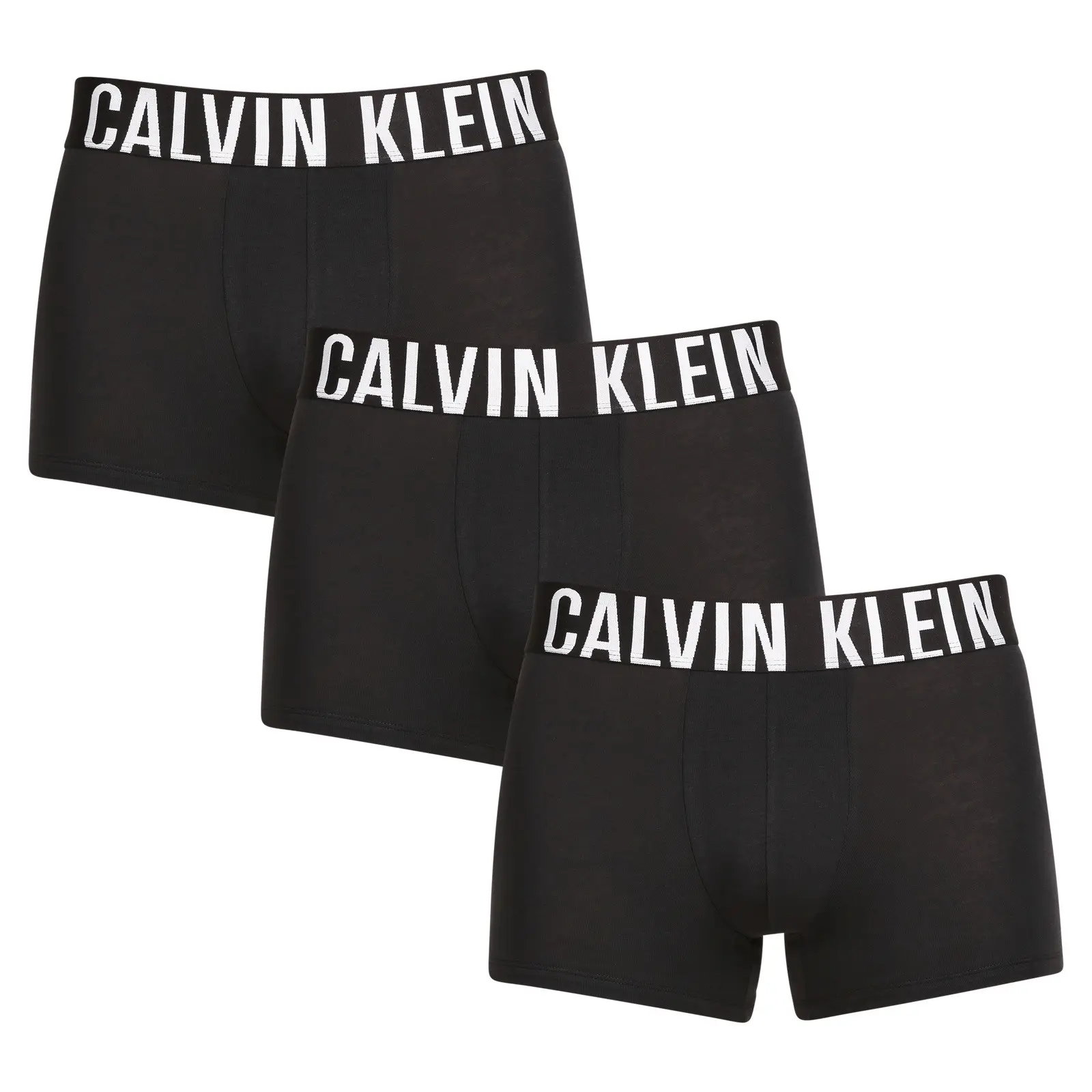3PACK pánské boxerky Calvin Klein černé (NB3608A-UB1) M, trenky / trenýrky