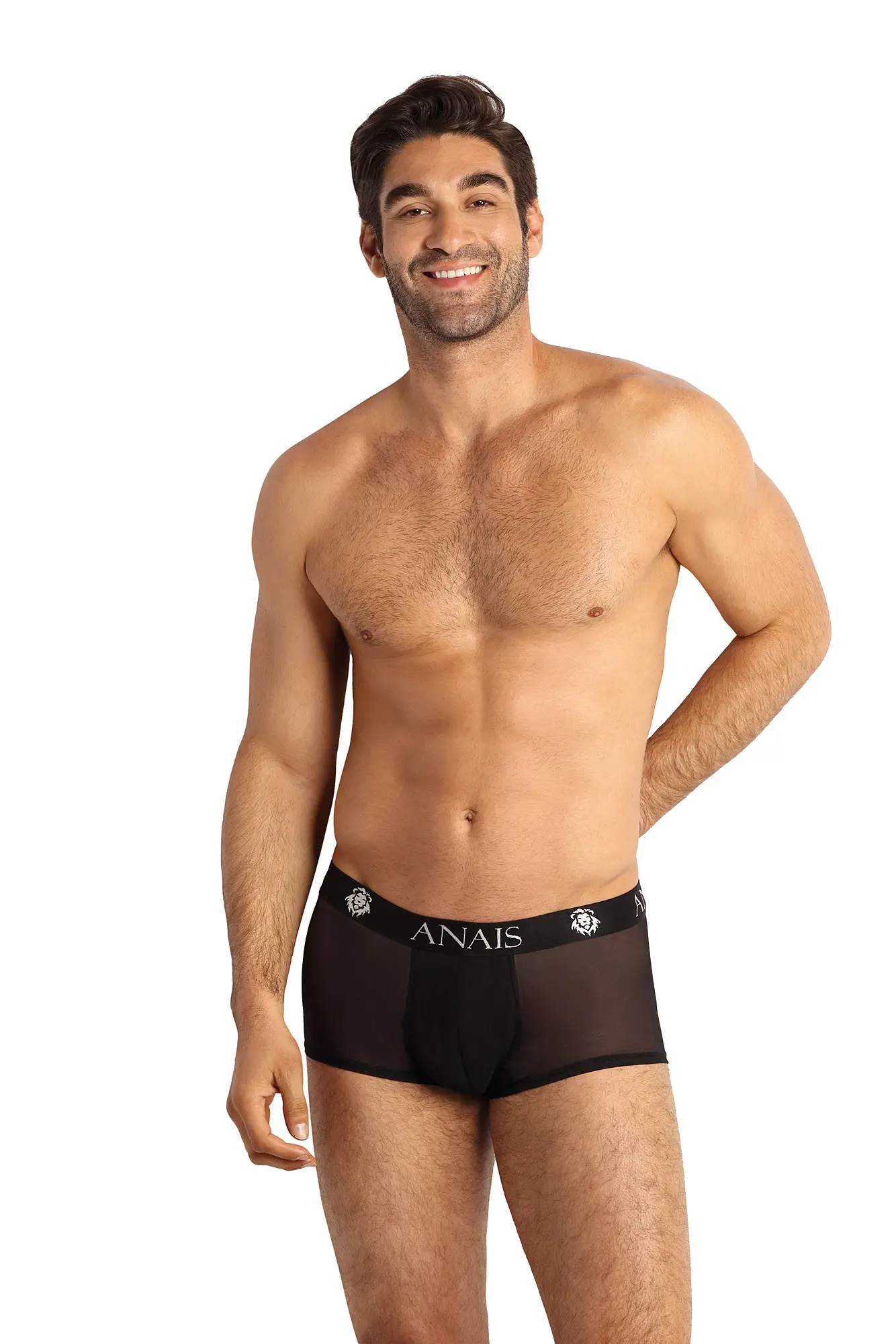 Pánské boxerky Anais černé (Eros Boxer) 3XL, trenky / trenýrky