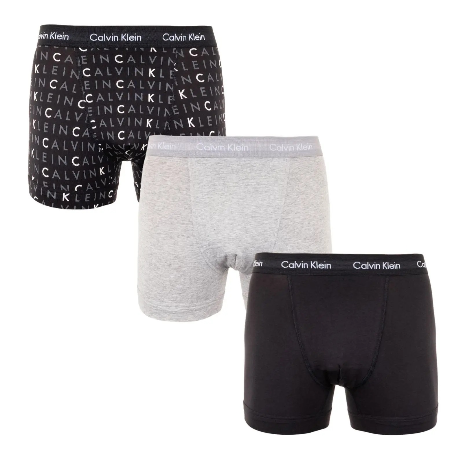 3PACK pánské boxerky Calvin Klein vícebarevné (U2662G-YKS) M, trenky / trenýrky