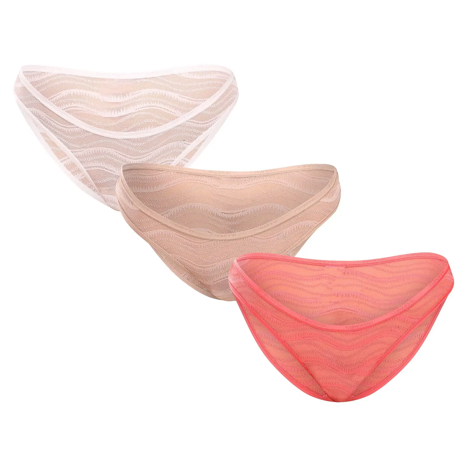 3PACK dámské kalhotky Calvin Klein vícebarevné (QD5203E-NOX)