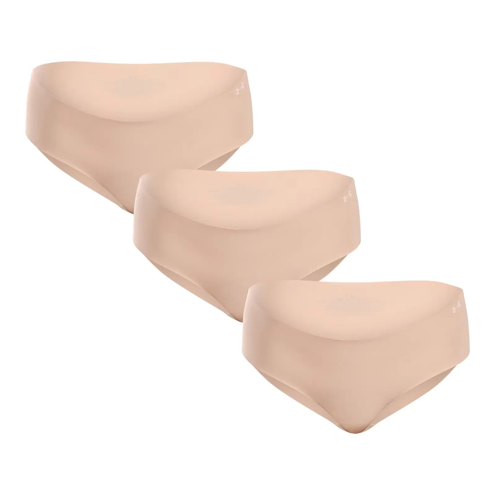 3PACK dámské kalhotky Under Armour béžové (1383895 500) XS