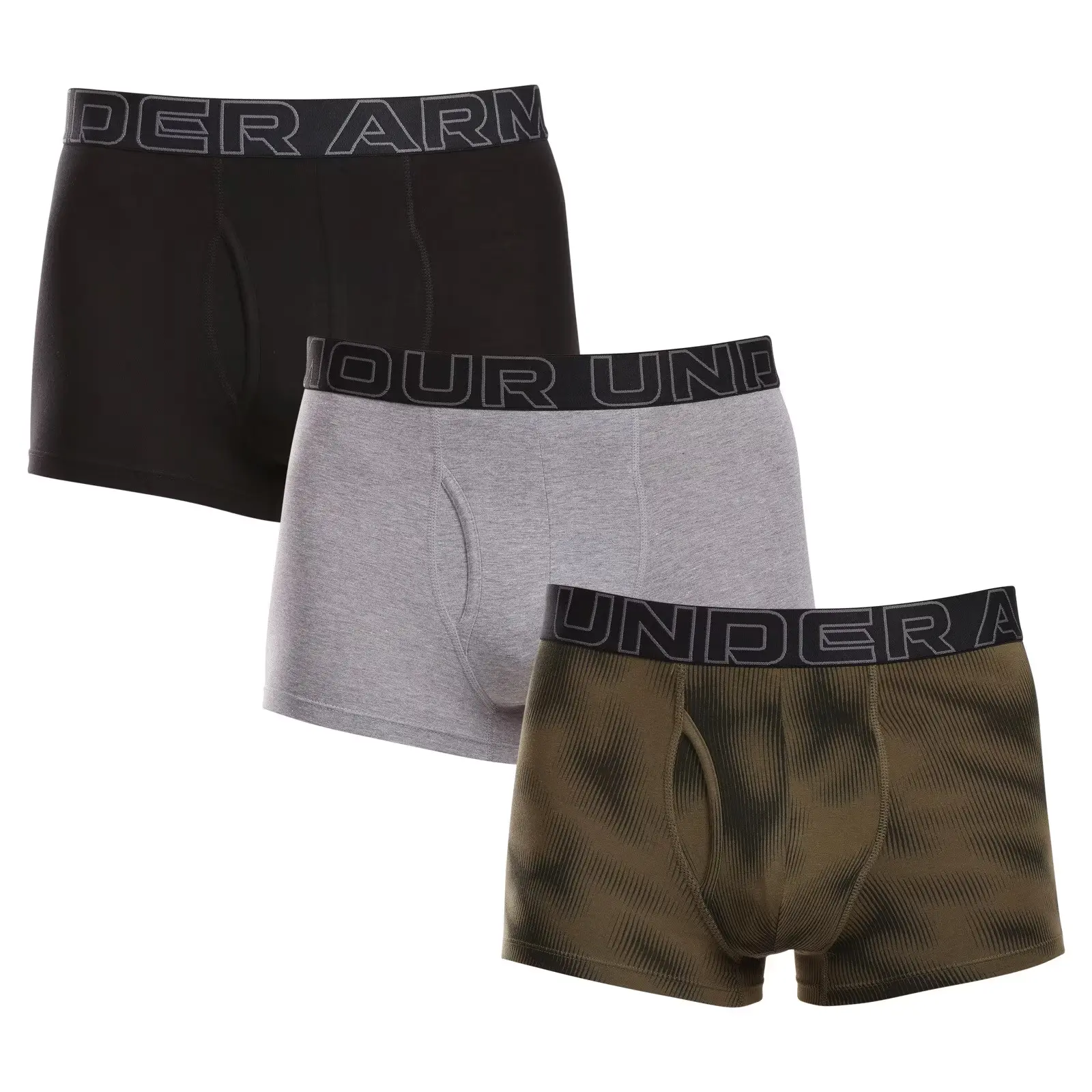 3PACK pánské boxerky Under Armour vícebarevné (1383892 390) M, trenky / trenýrky