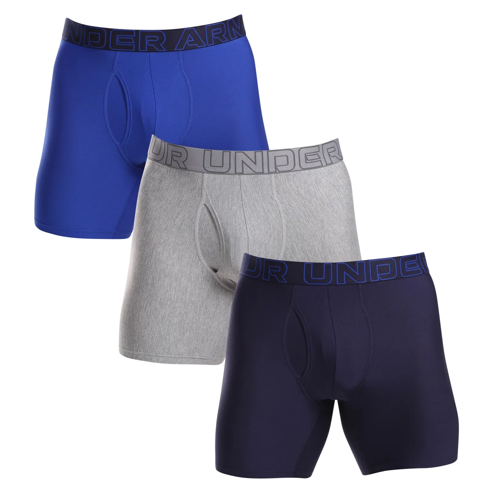 3PACK pánské boxerky Under Armour vícebarevné (1383884 410) M, trenky / trenýrky
