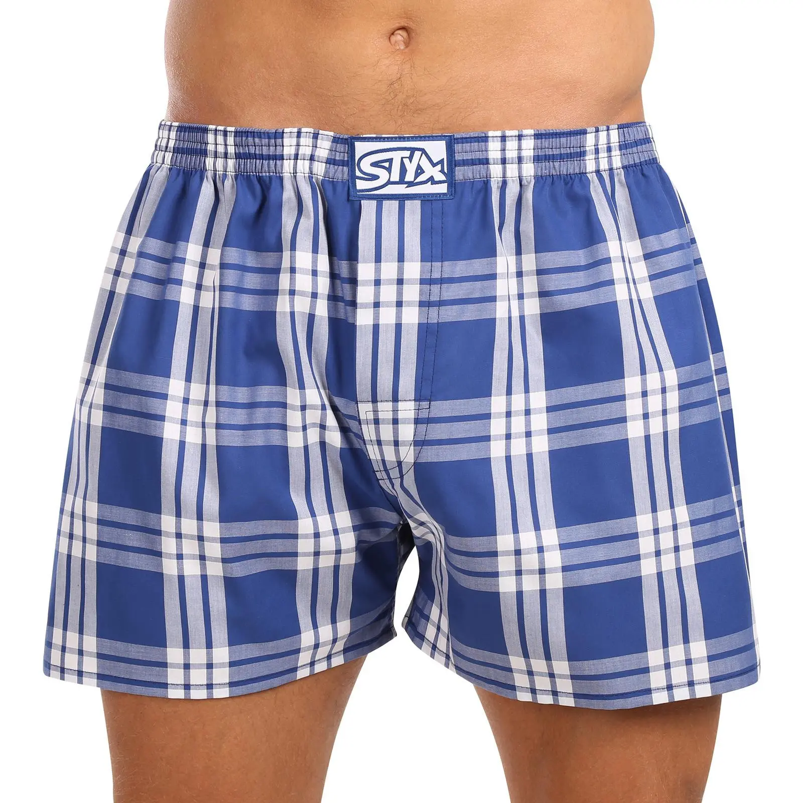 Pánské trenky Styx klasická guma nadrozměr vícebarevné (E1040) 5XL, trenýrky
