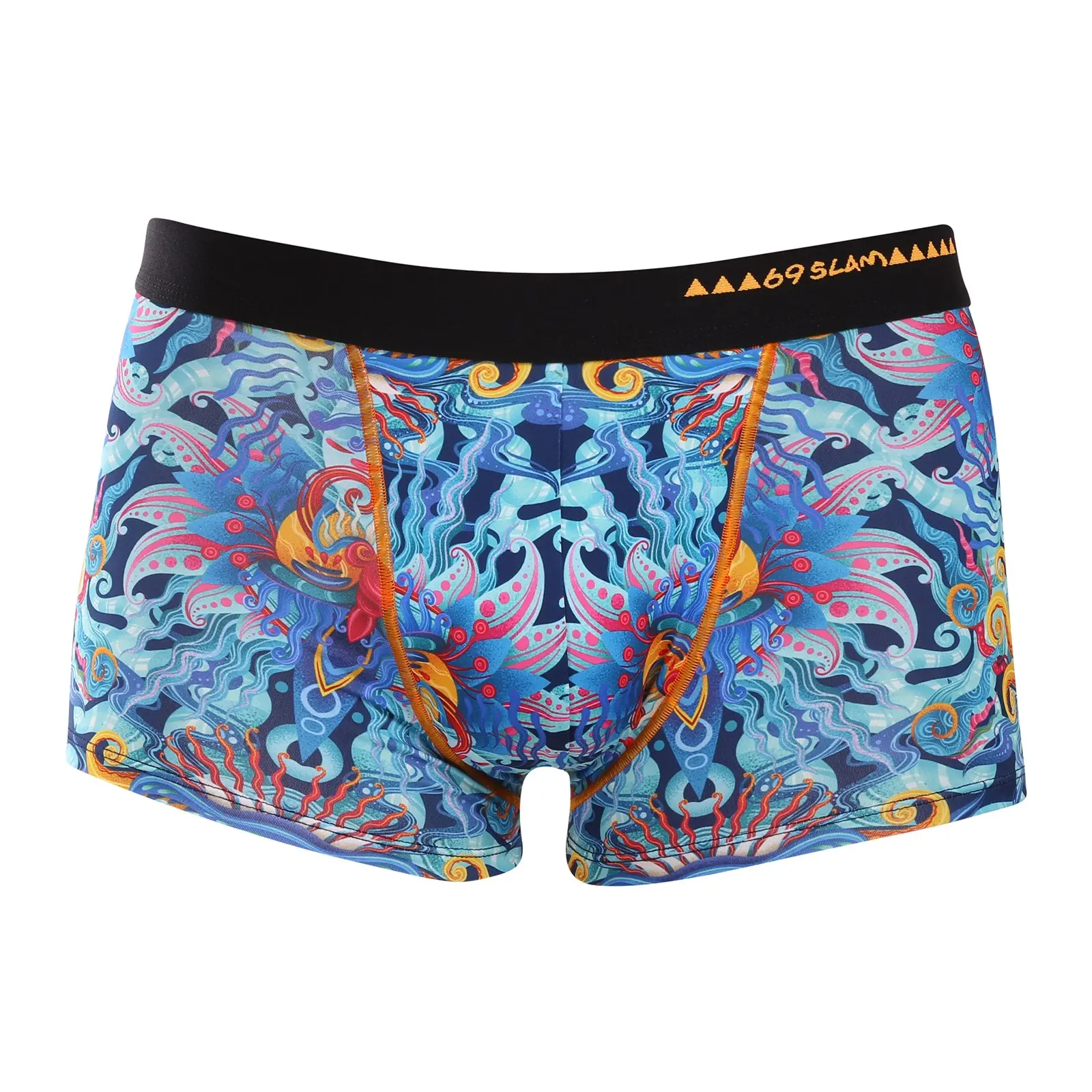 Pánské boxerky 69SLAM Hip BLUE HABITAT (MSYBUH-PO)
