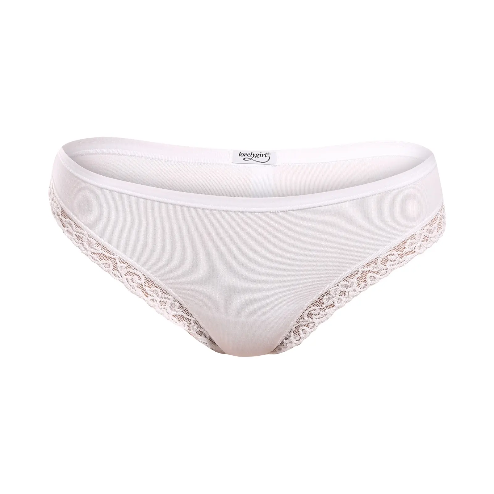 Dámská tanga Lovelygirl bílá (3884-white)