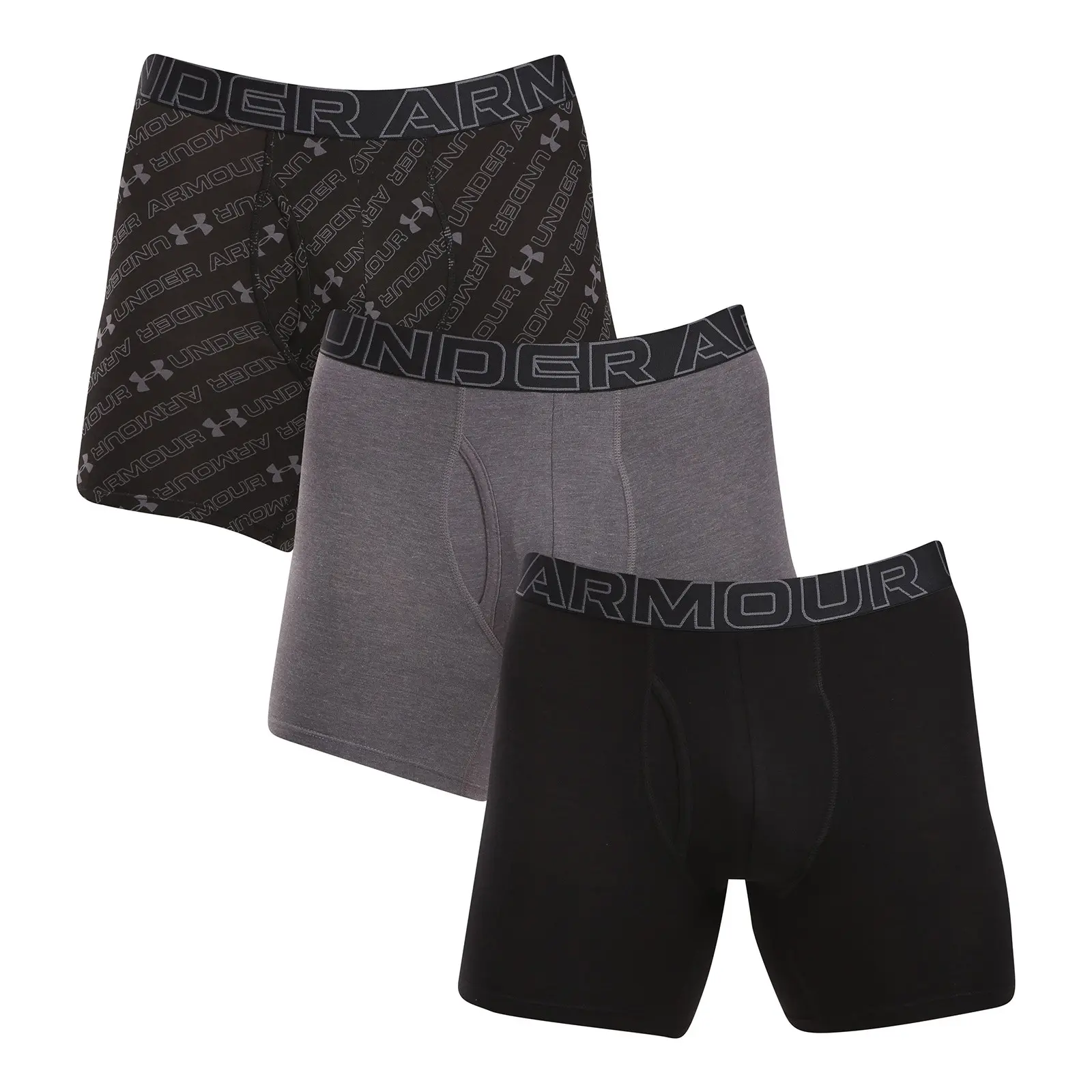 3PACK pánské boxerky Under Armour vícebarevné (1383890 001) 5XL, trenky / trenýrky