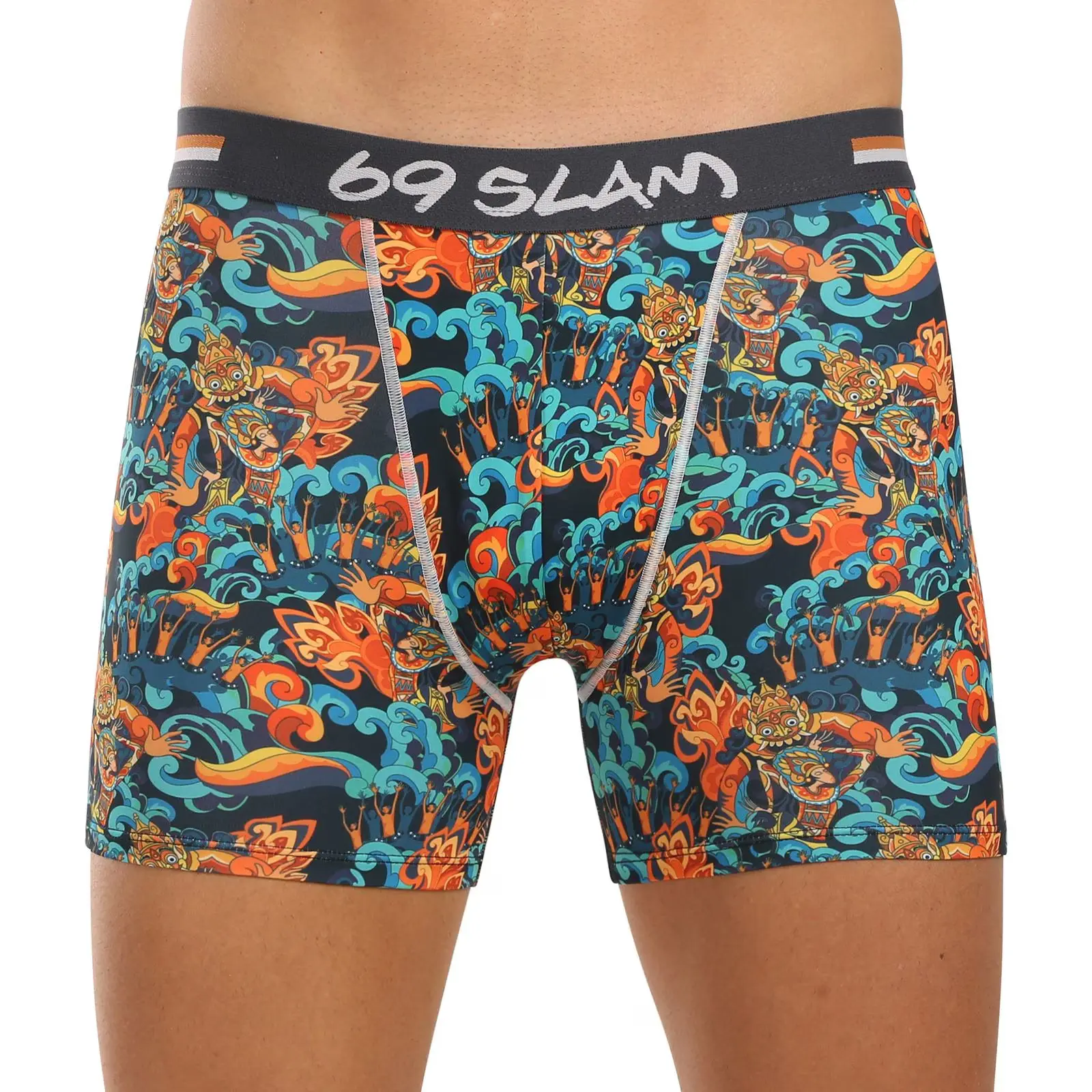Pánské boxerky 69SLAM fit  FIRE DANCE DYLAN (MBYFRD-PO) M, trenky / trenýrky