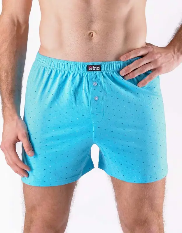 Gina Trenky volné nadměrné 75206P Barva/Velikost: sv. tyrkysová, azurová / XXL/3XL