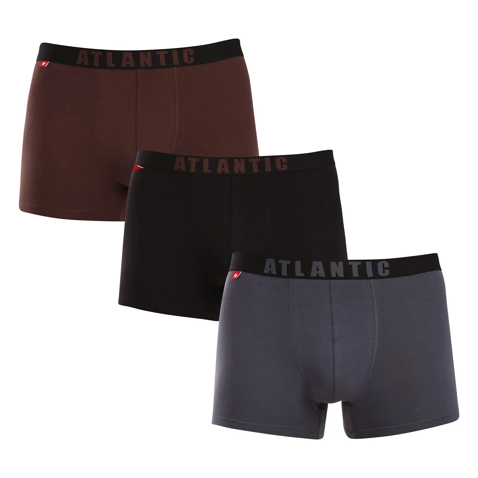 3PACK pánské boxerky Atlantic vícebarevné (3MH-011/02) M, trenky / trenýrky