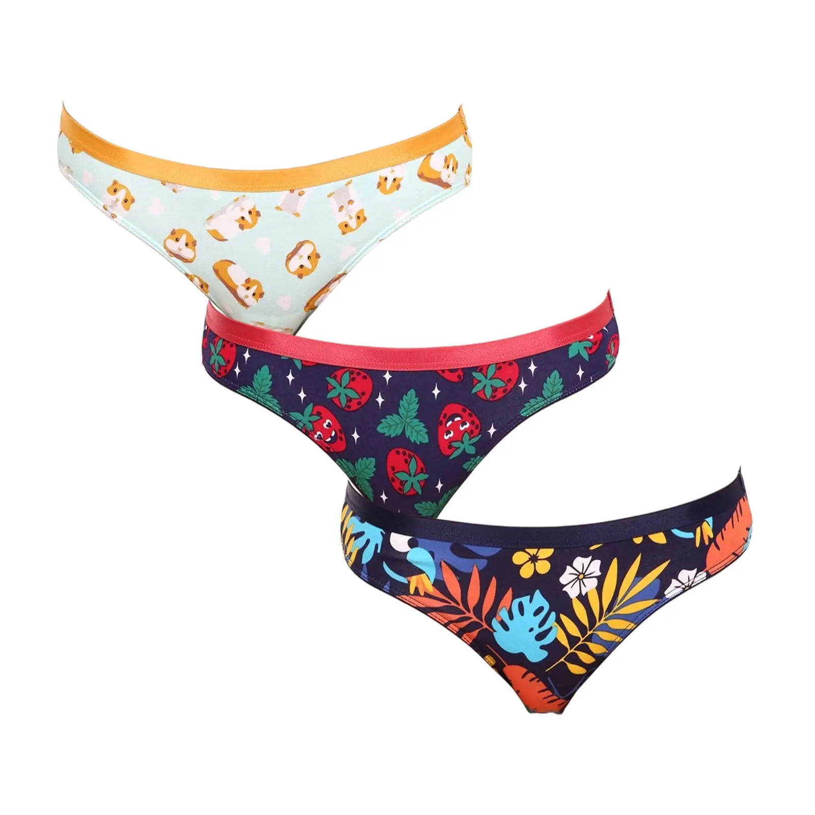 3PACK veselé dámské kalhotky Dedoles (GMFB1223748)
