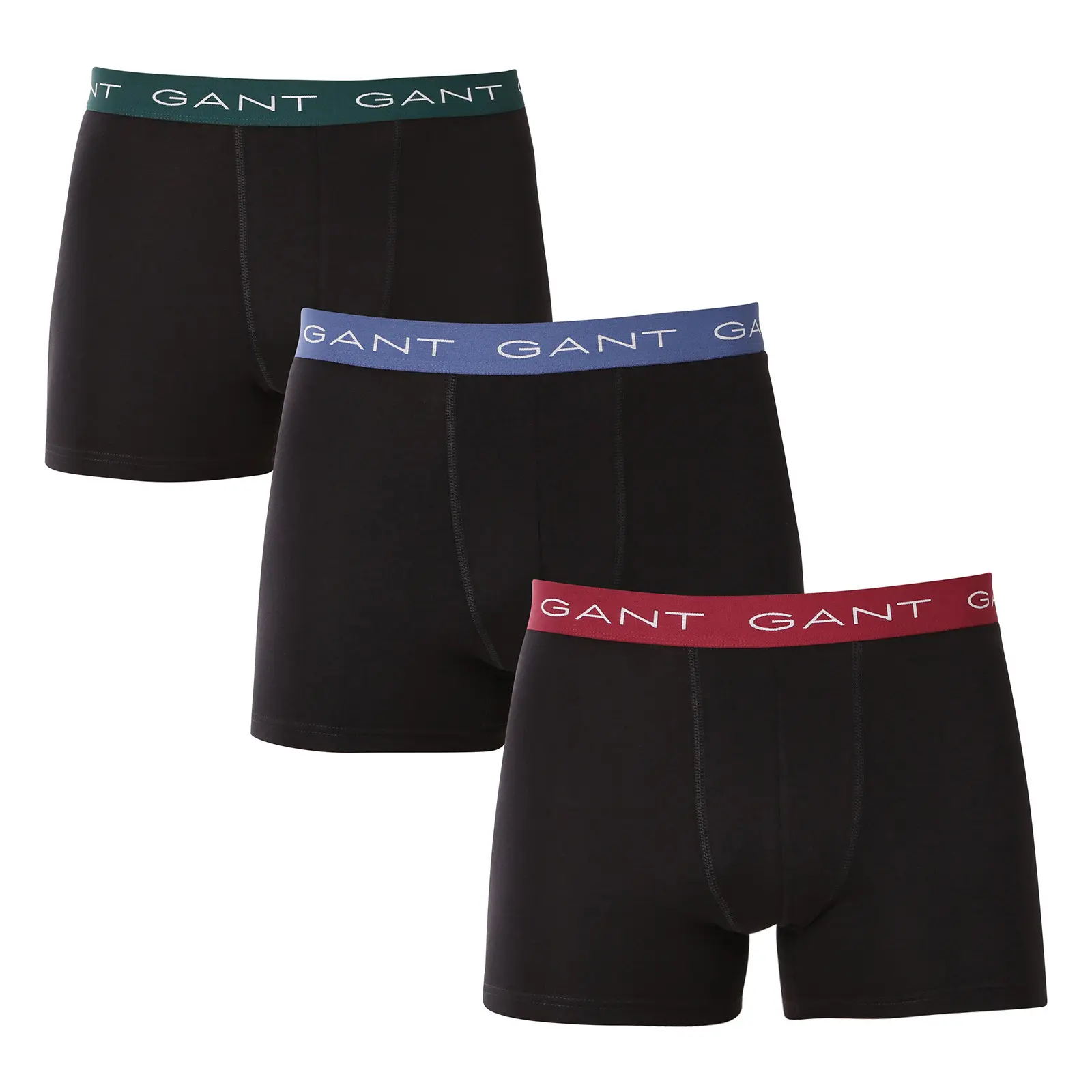 3PACK pánské boxerky Gant černé (902433004-005)