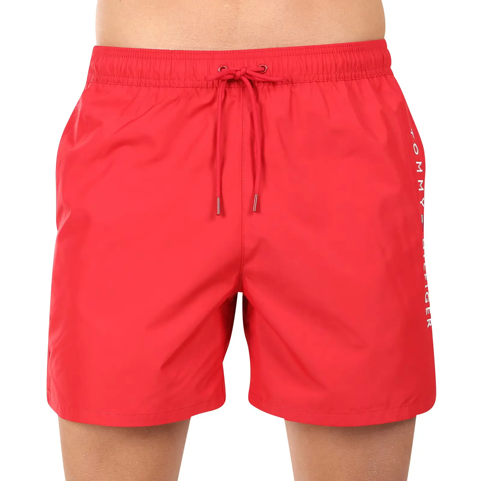 Pánské plavky Tommy Hilfiger červené (UM0UM03258 XLD) M
