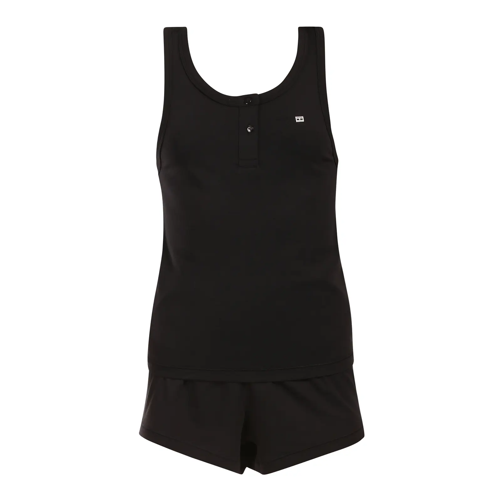 Dámské pyžamo Tommy Hilfiger černé (UW0UW05890 BDS) XL