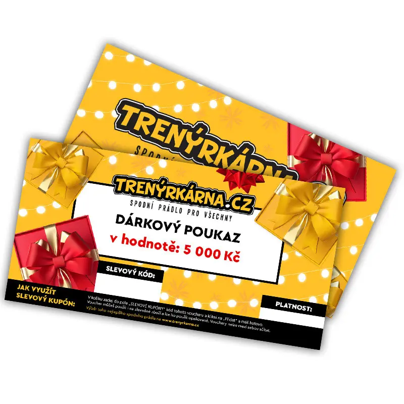 Elektronický voucher 5000,- (zaslání pouze e-mailem) uni