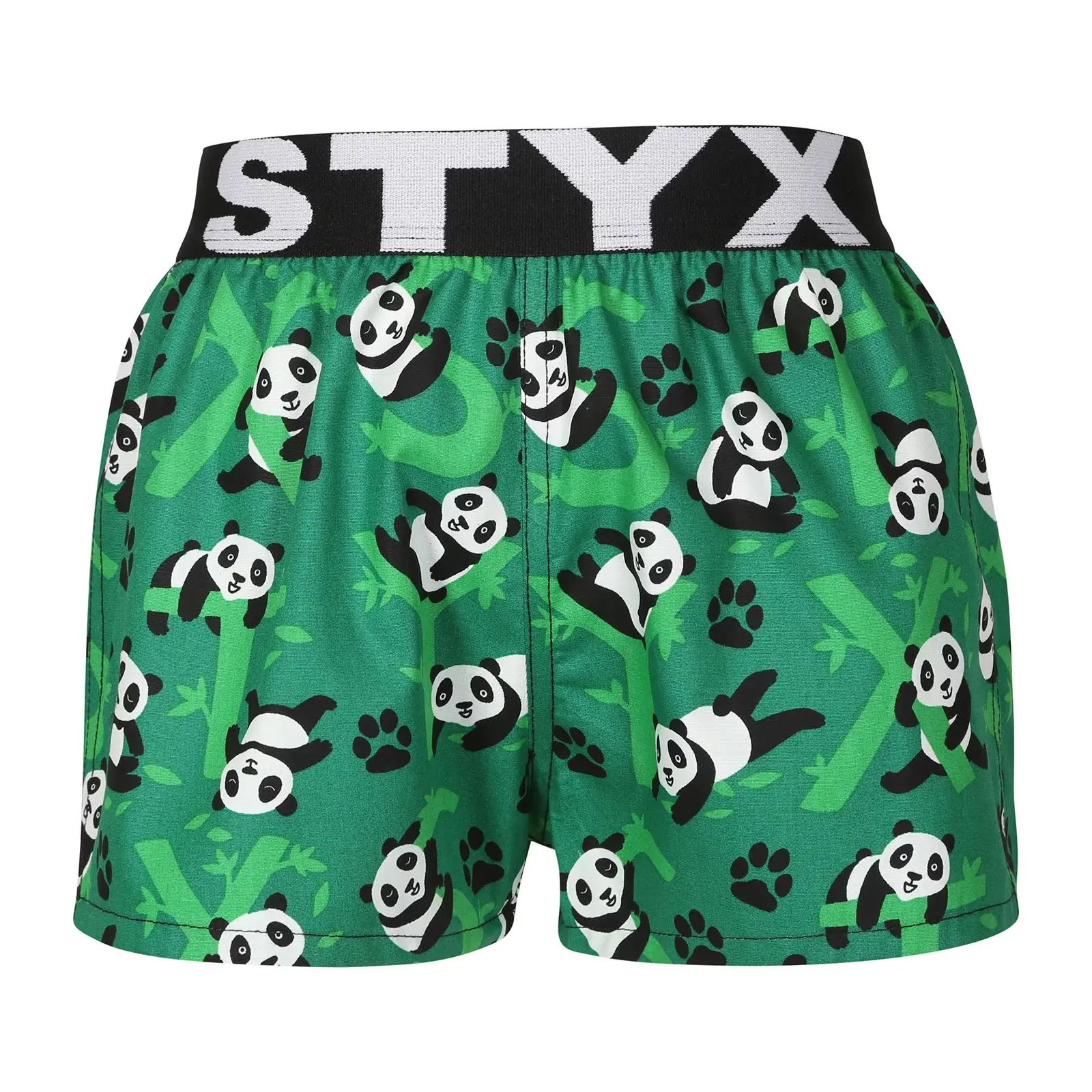 Dětské trenky Styx art sportovní guma pandy (BJ1852)