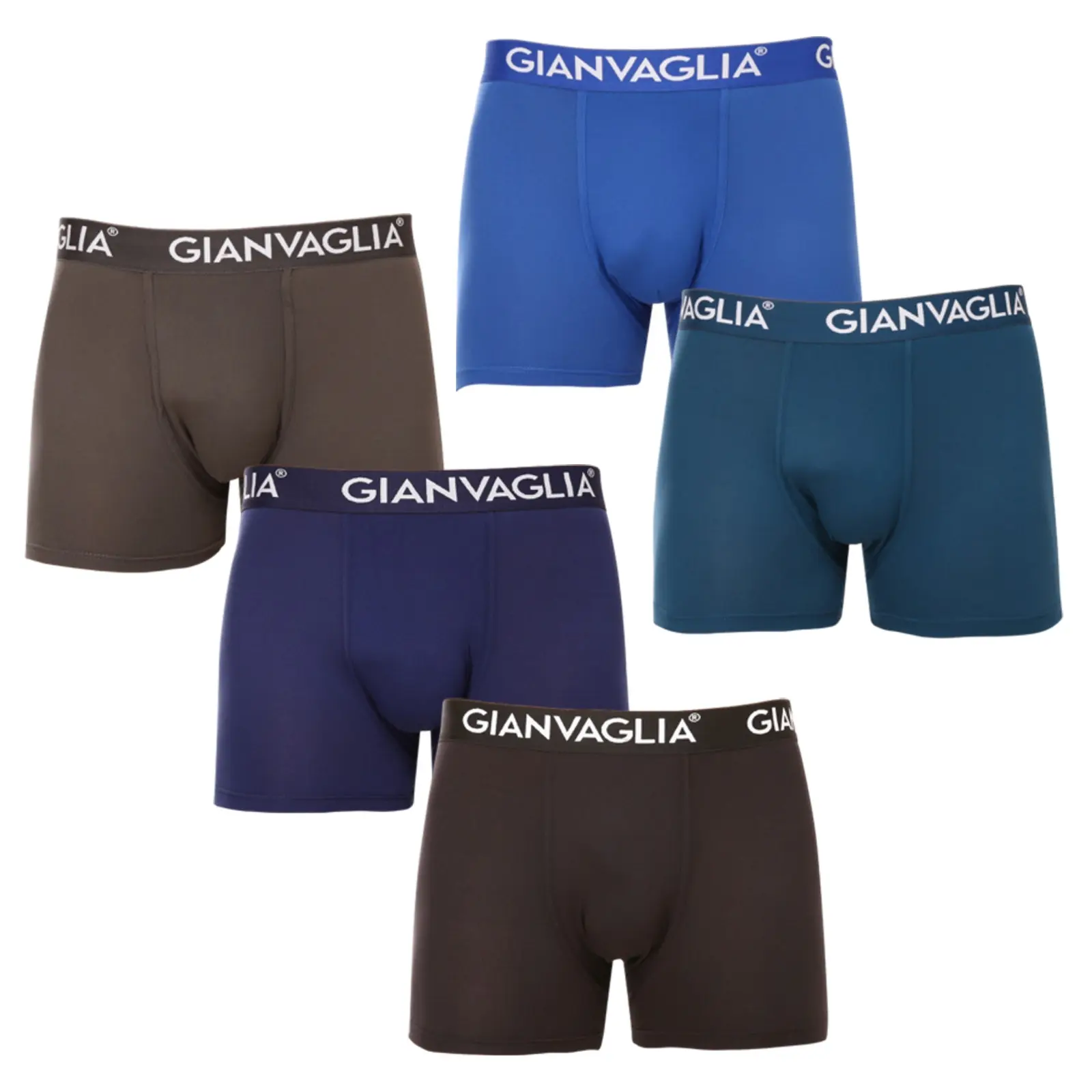 5PACK pánské boxerky Gianvaglia vícebarevné (GVG-5007)