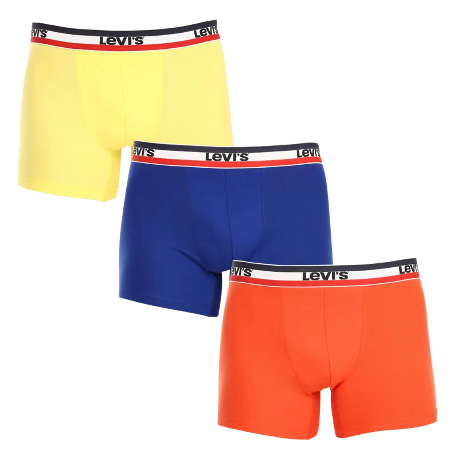 3PACK pánské boxerky Levis vícebarevné (100002870 010) M, trenky / trenýrky