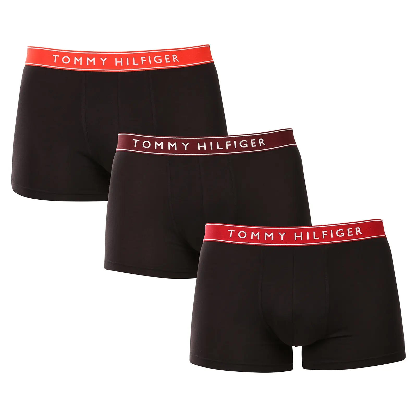 3PACK pánské boxerky Tommy Hilfiger černé (UM0UM03457 0WI) M, trenky / trenýrky