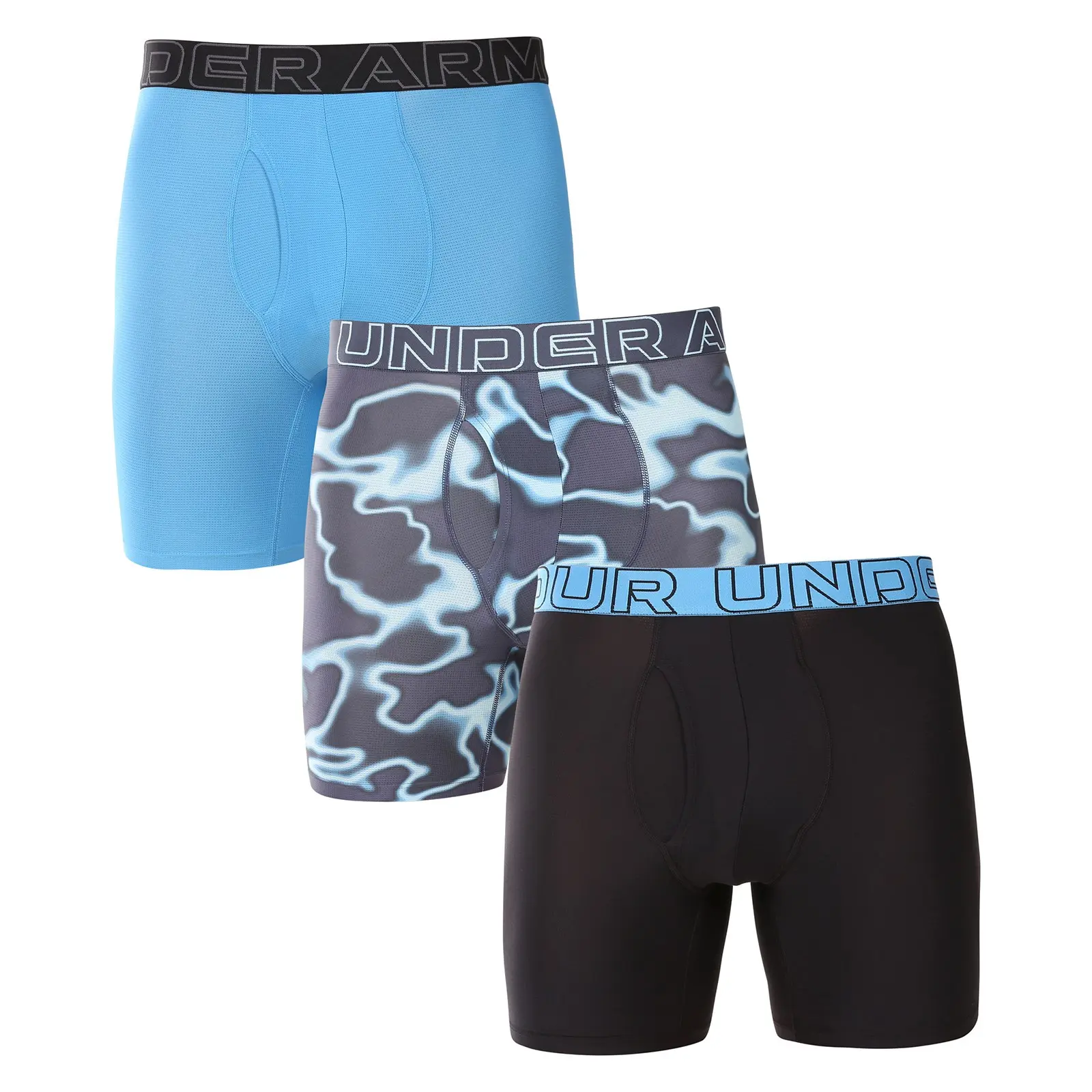 3PACK pánské boxerky Under Armour vícebarevné (1383885 494) 4XL, trenky / trenýrky