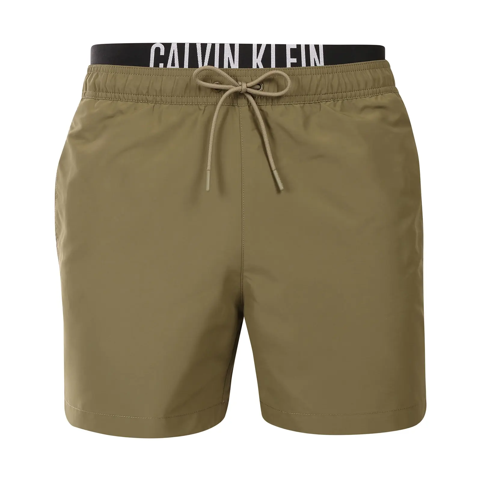 Pánské plavky Calvin Klein zelené (KM0KM01093-LB6)