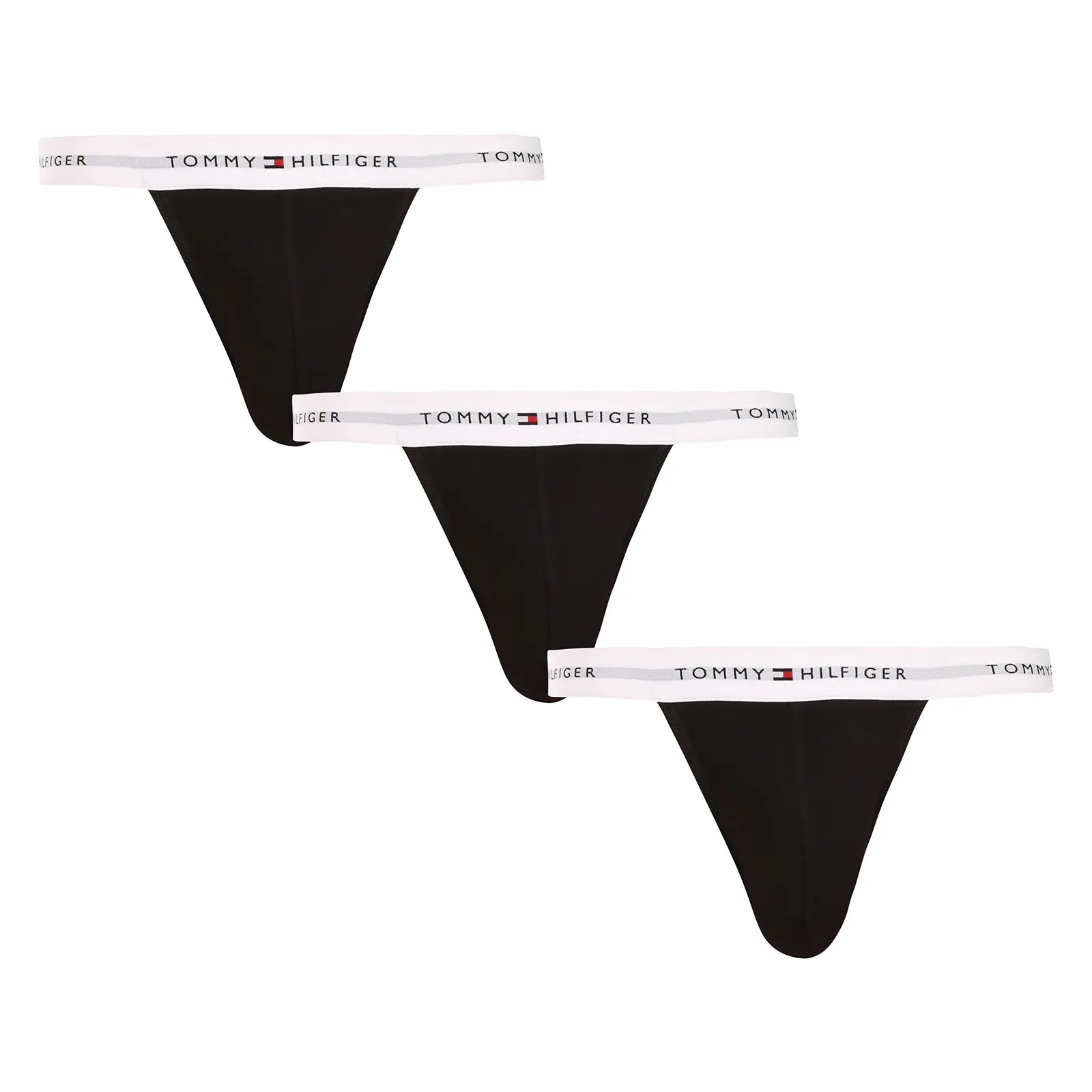3PACK pánské jocksy Tommy Hilfiger černé (UM0UM03377 0WE)