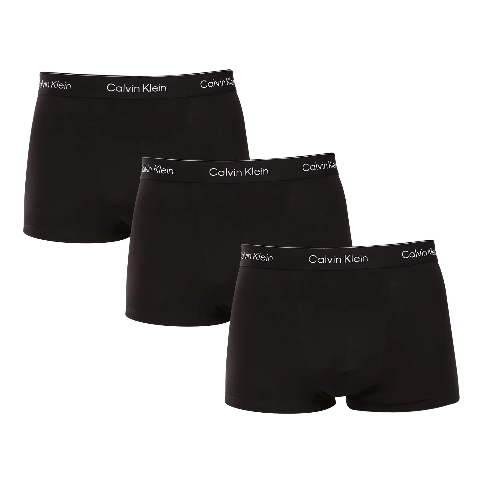 3PACK pánské boxerky Calvin Klein černé (NB4286-TM6)