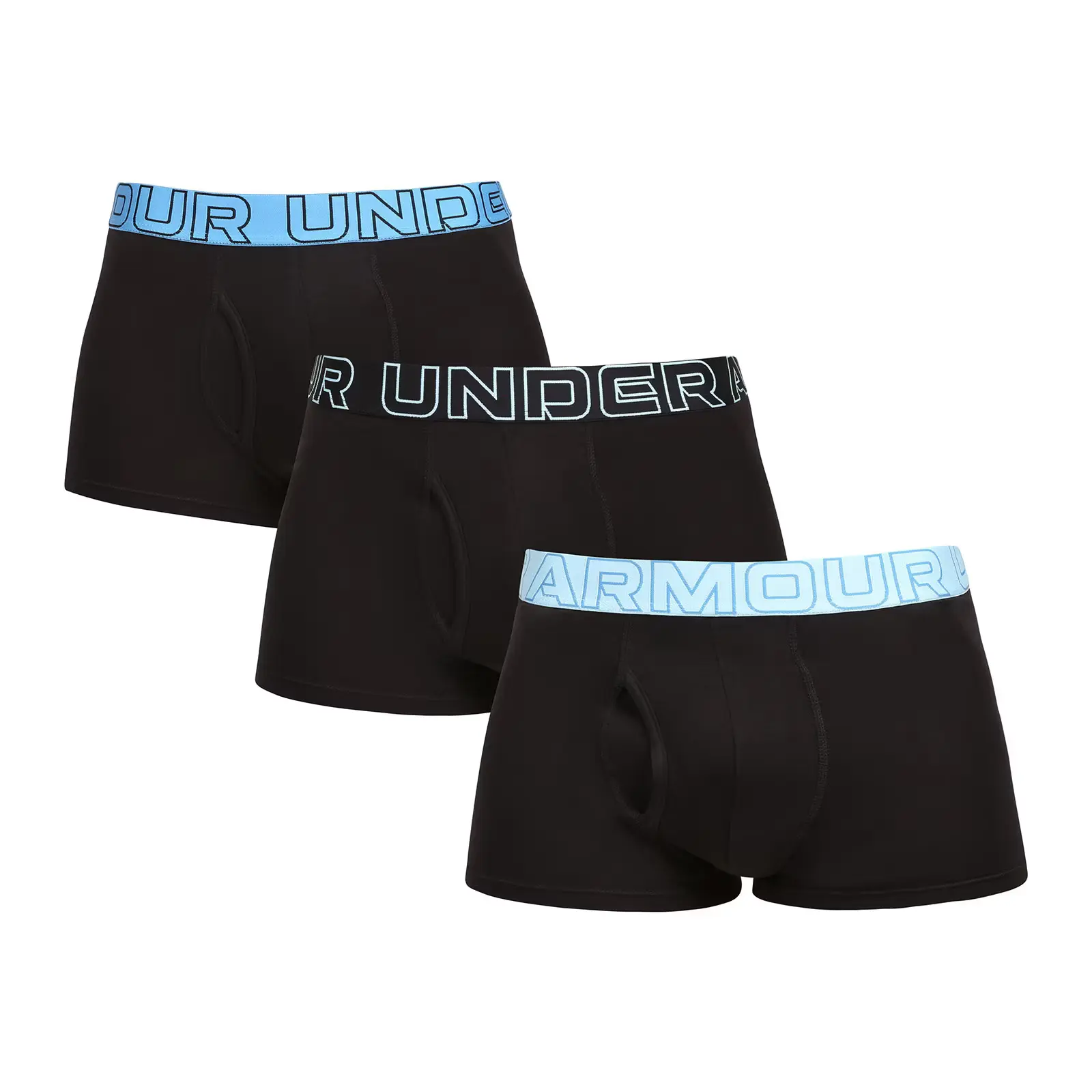 3PACK pánské boxerky Under Armour černé (1383891 003) 4XL, trenky / trenýrky