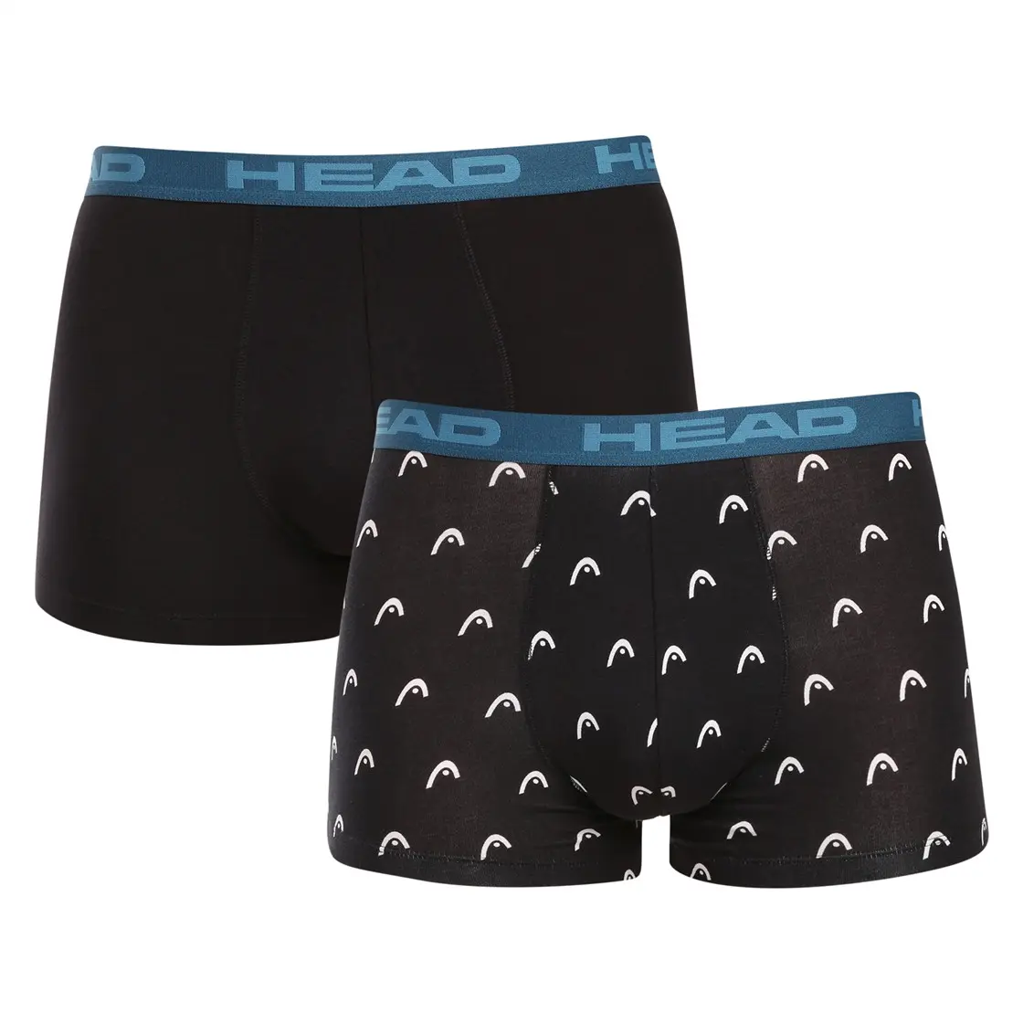 2PACK pánské boxerky HEAD černé (701232014 001) M, trenky / trenýrky