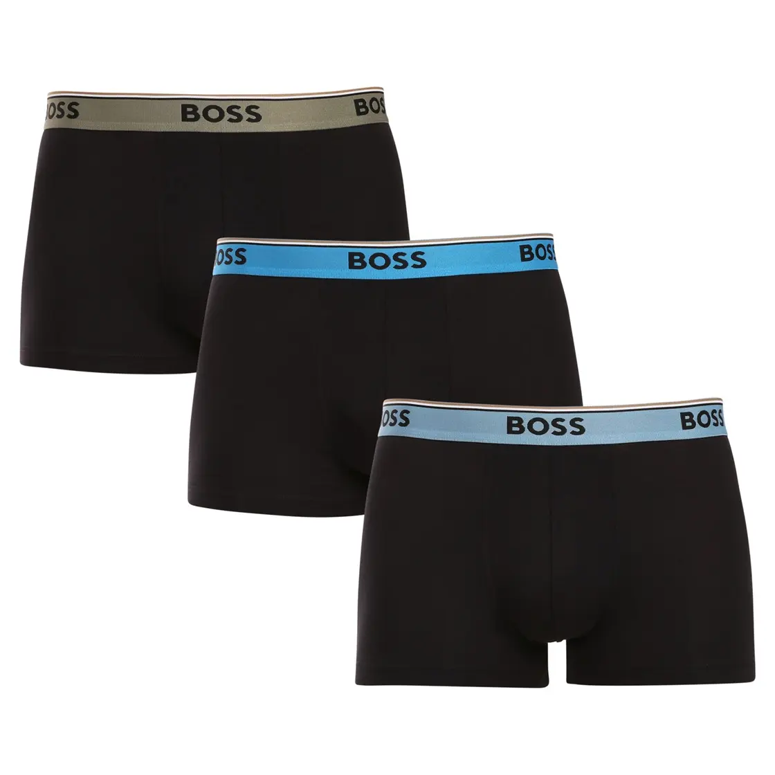3PACK pánské boxerky BOSS černé (50531684 983)