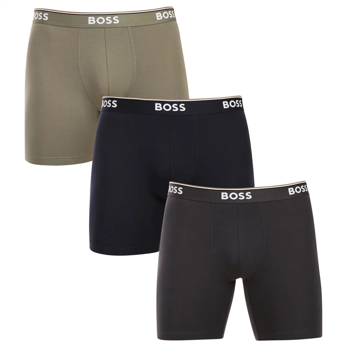 3PACK pánské boxerky BOSS vícebarevné (50538142 989) M, trenky / trenýrky