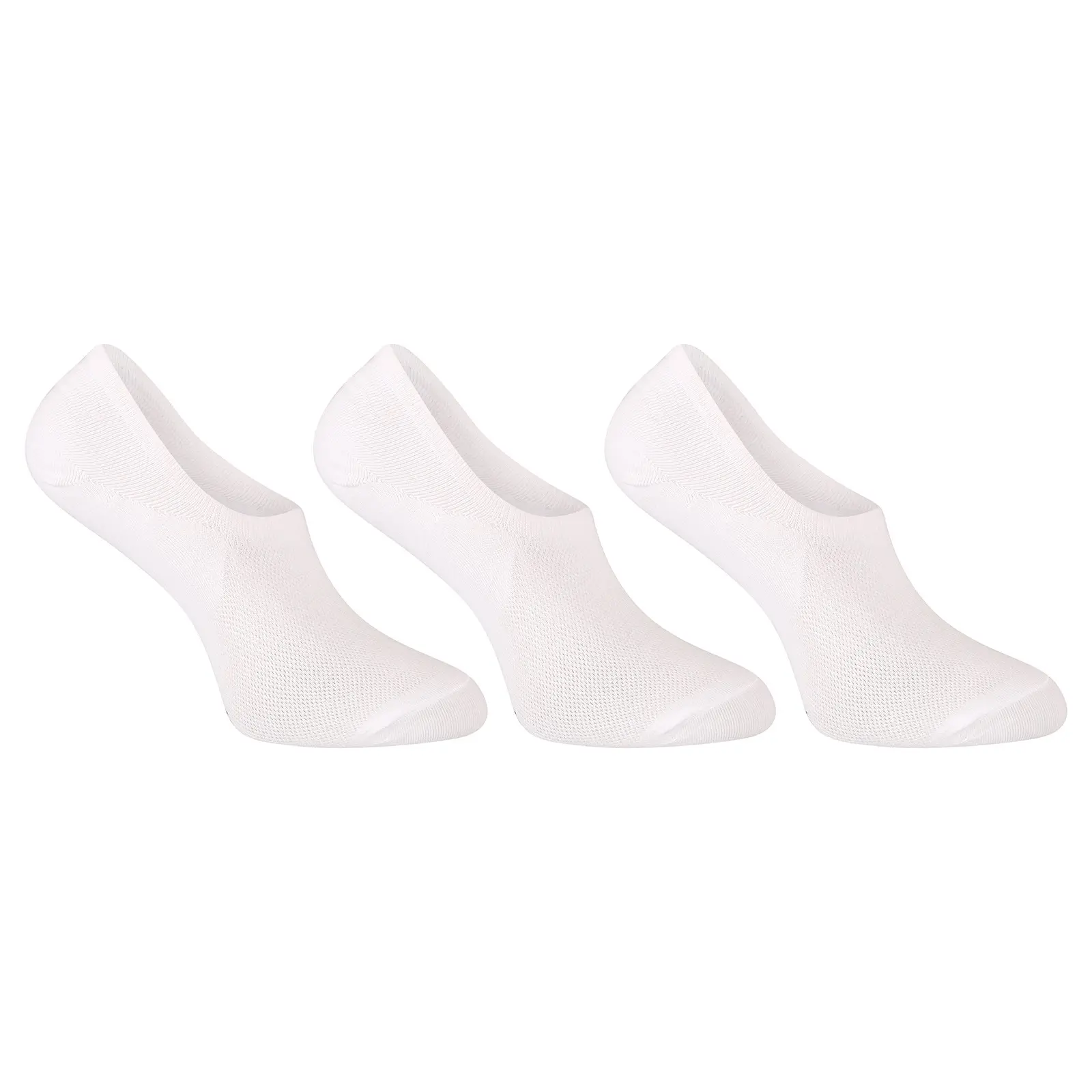 3PACK ponožky Benysøn extra nízké bílé (B-6002)
