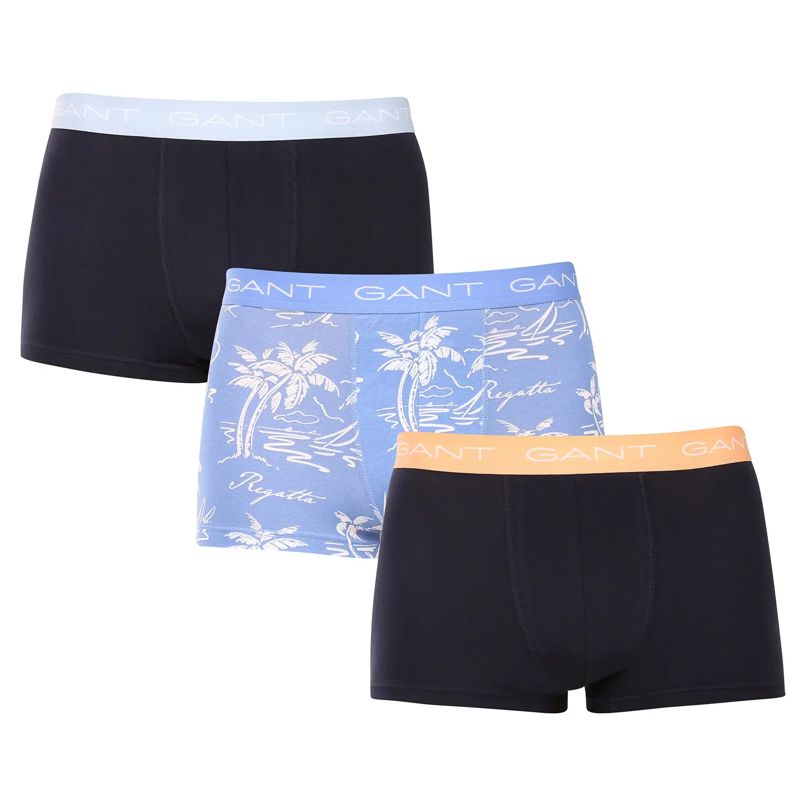 3PACK pánské boxerky Gant vícebarevné (902523023-419)