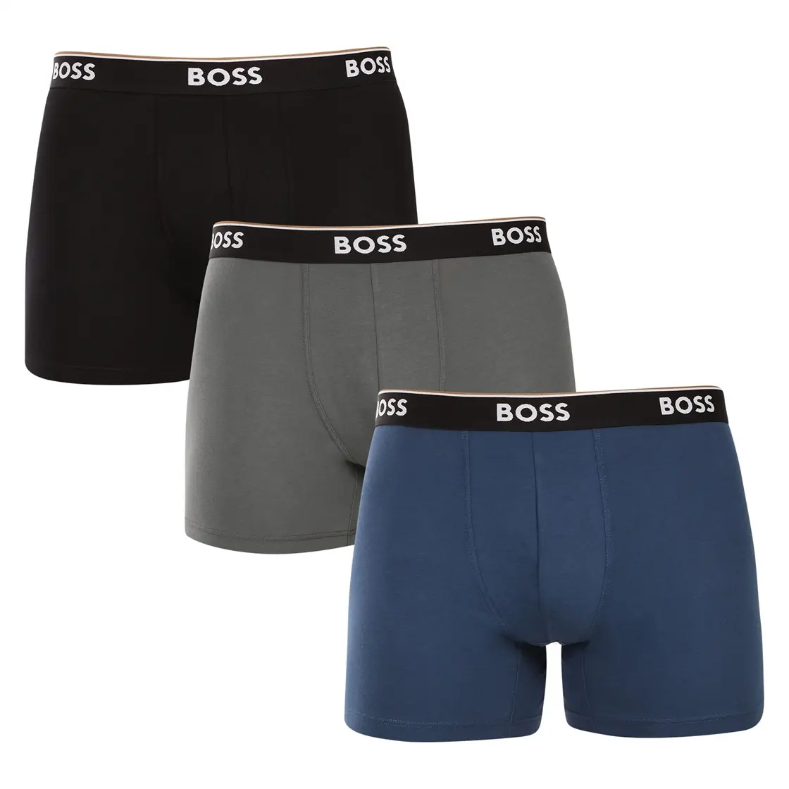 3PACK pánské boxerky BOSS vícebarevné (50531691 969) M, trenky / trenýrky