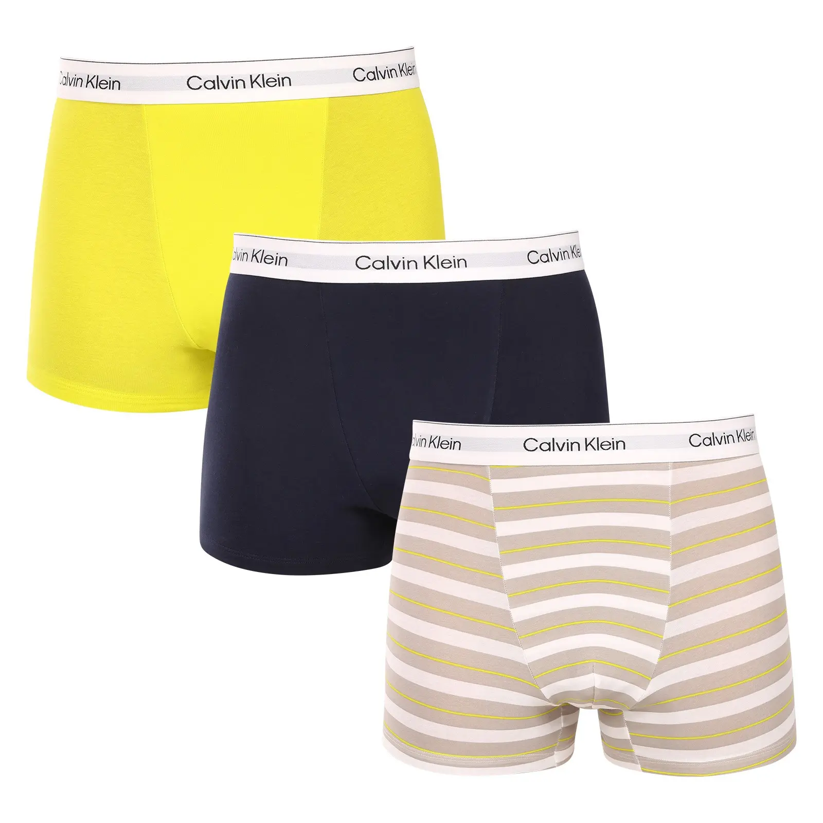 3PACK pánské boxerky Calvin Klein vícebarevné (NB4286-WCN)