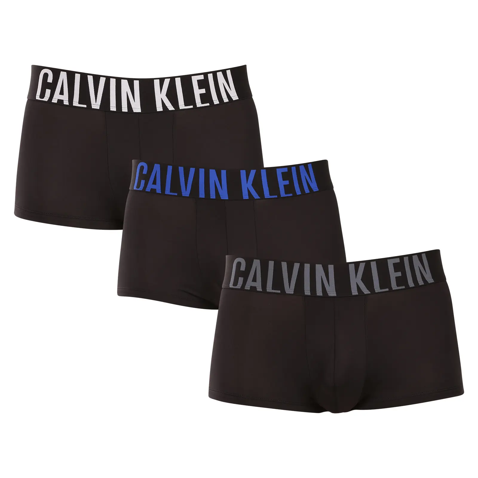3PACK pánské boxerky Calvin Klein černé (NB3611A-ZDH)