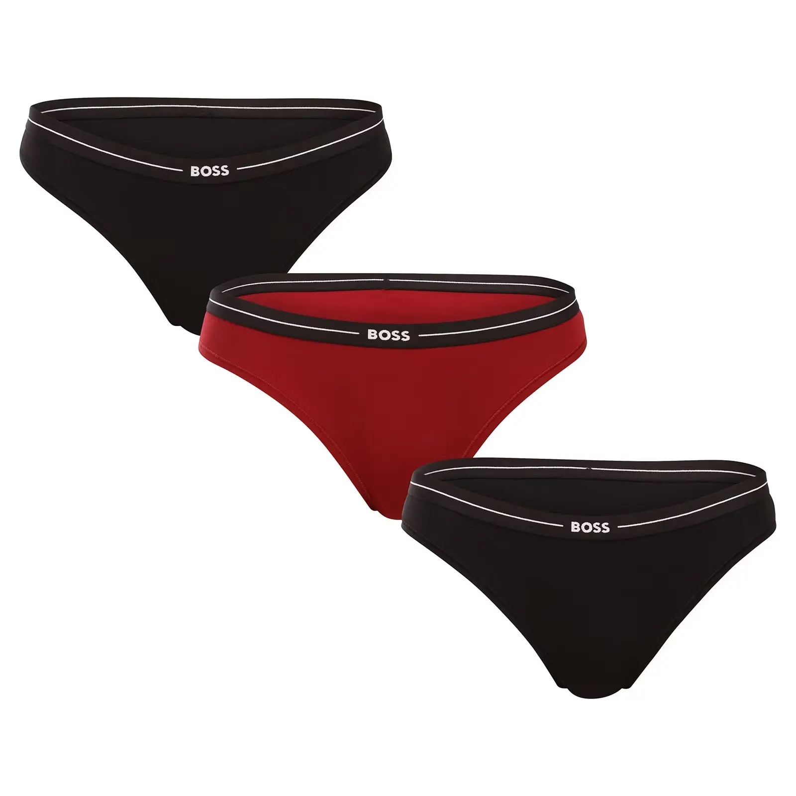 3PACK dámské kalhotky BOSS vícebarevné (50510016 966) XL