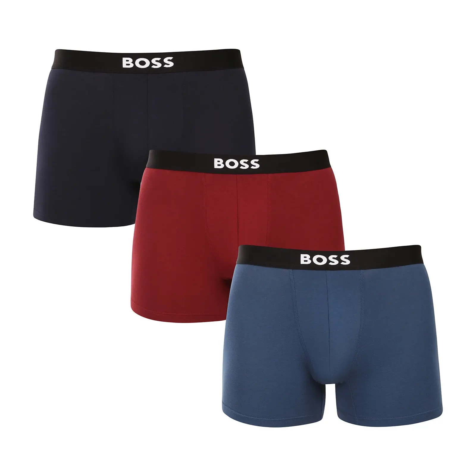 3PACK pánské boxerky BOSS vícebarevné (50544272 965) M, trenky / trenýrky