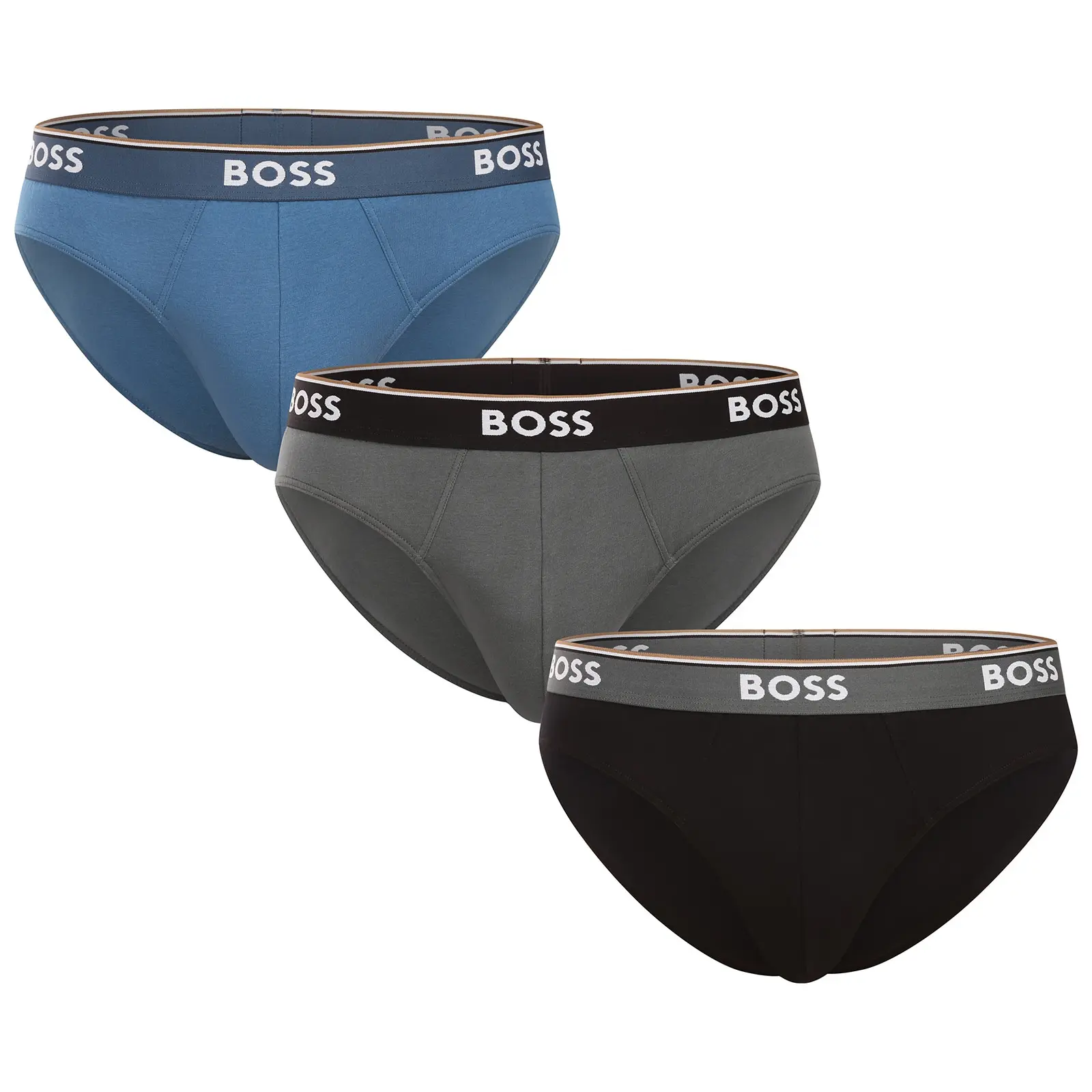 3PACK pánské slipy BOSS vícebarevné (50531681 962) M