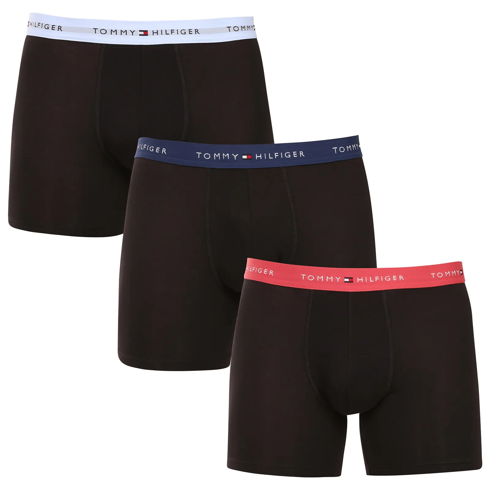 3PACK pánské boxerky Tommy Hilfiger černé (UM0UM02765 0T8) M, trenky / trenýrky