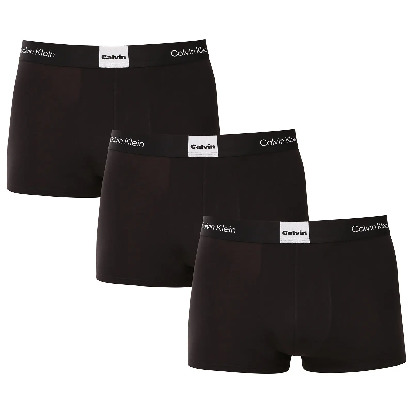 3PACK pánské boxerky Calvin Klein černé (NB4476-UB1)