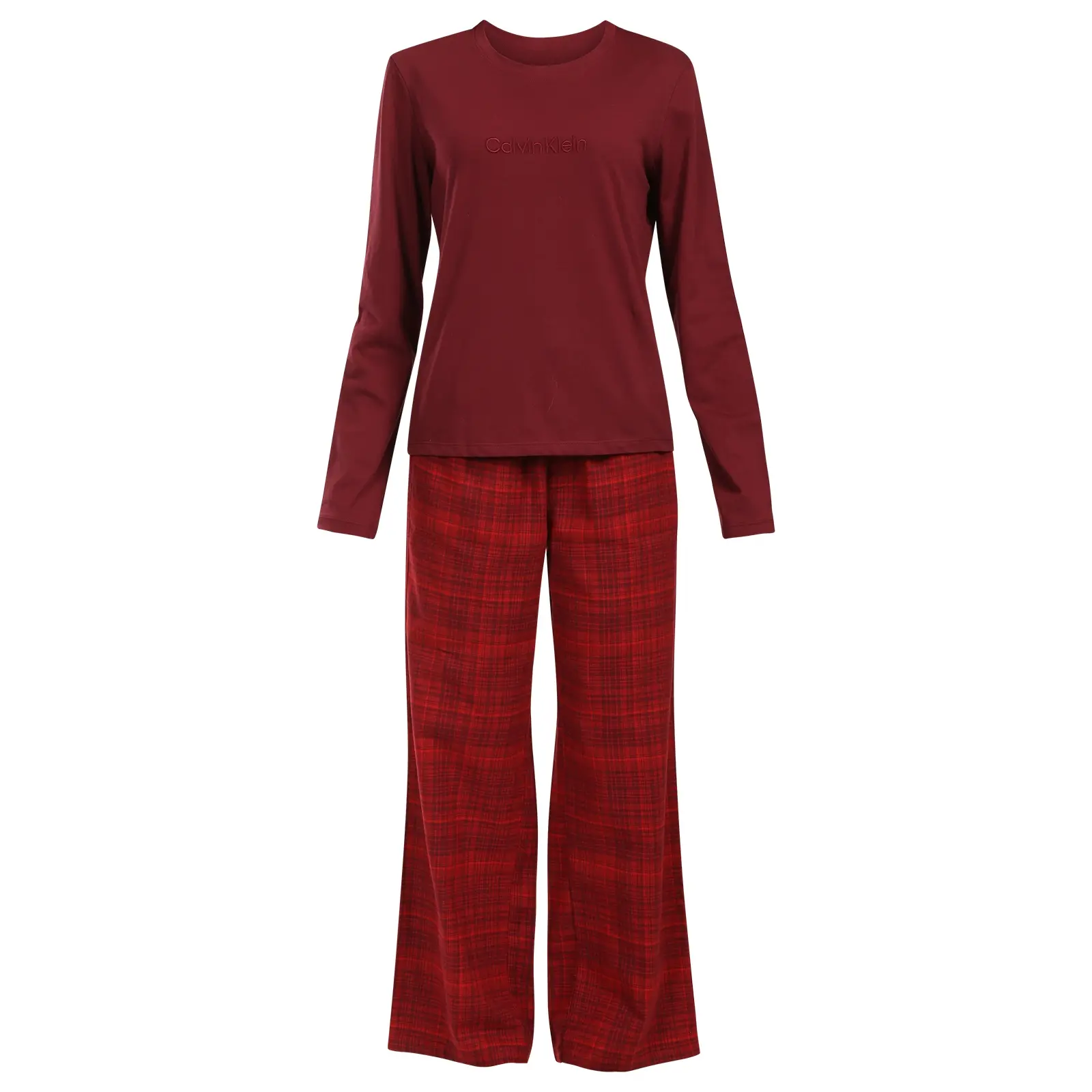 Dámské pyžamo Calvin Klein červené (QS7579 3E4) XL